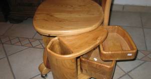 Sedia studio-in legno-artigianale design esclusivo